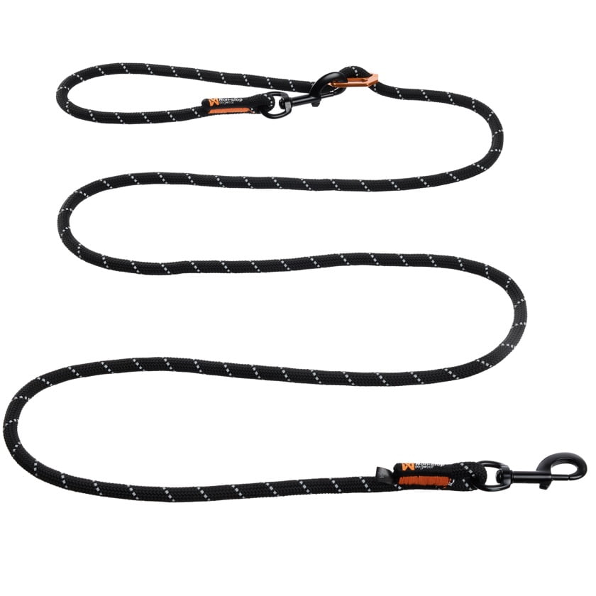 Rock Adjustable Leash – Guia para Cães 2,3m (Preto) | Non-stop dogwear