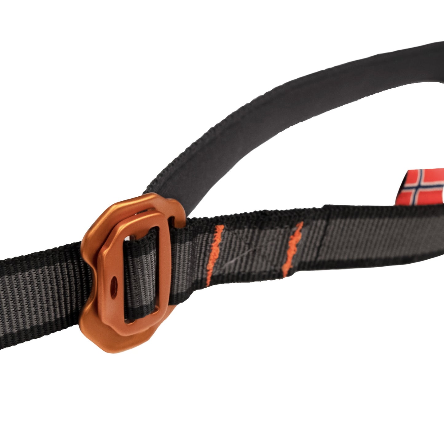 Touring Bungee Adjustable – Guia Esportiva para Cães (Preto/Cinza) | Non-stop dogwear