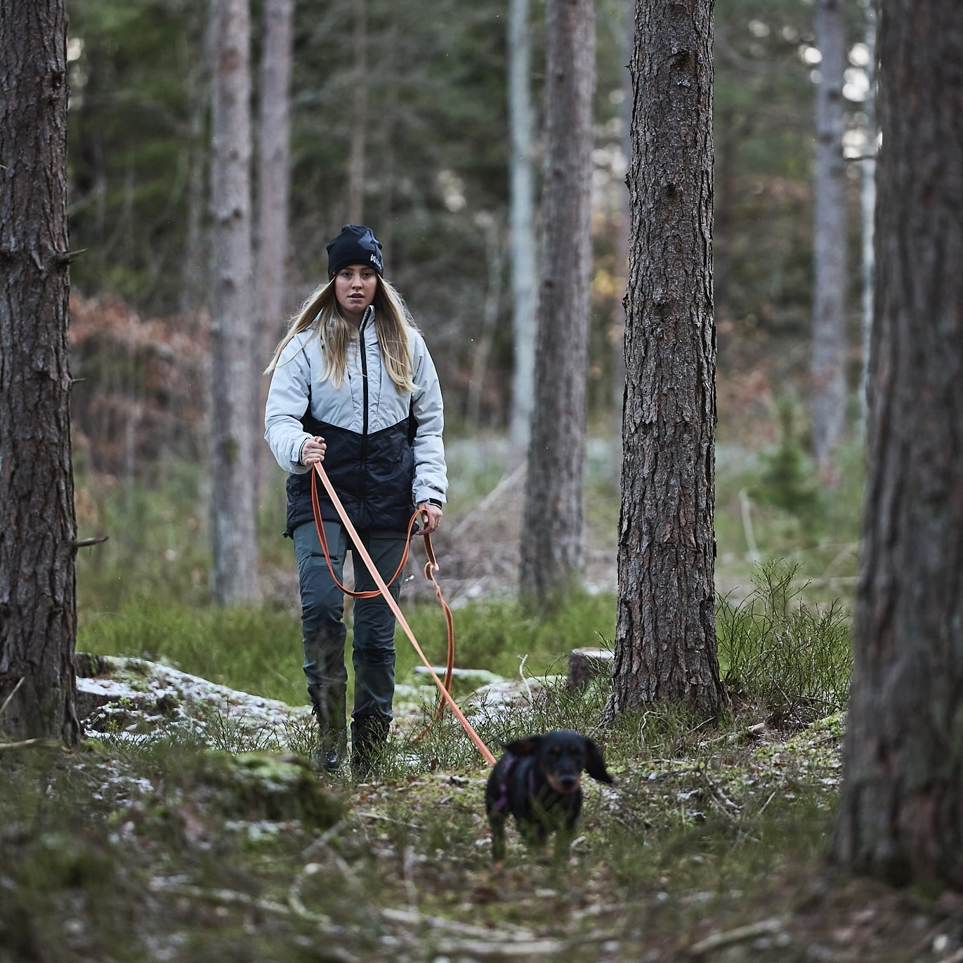 Friction Long Line – Guia para Cães (Laranja) | Non-stop dogwear